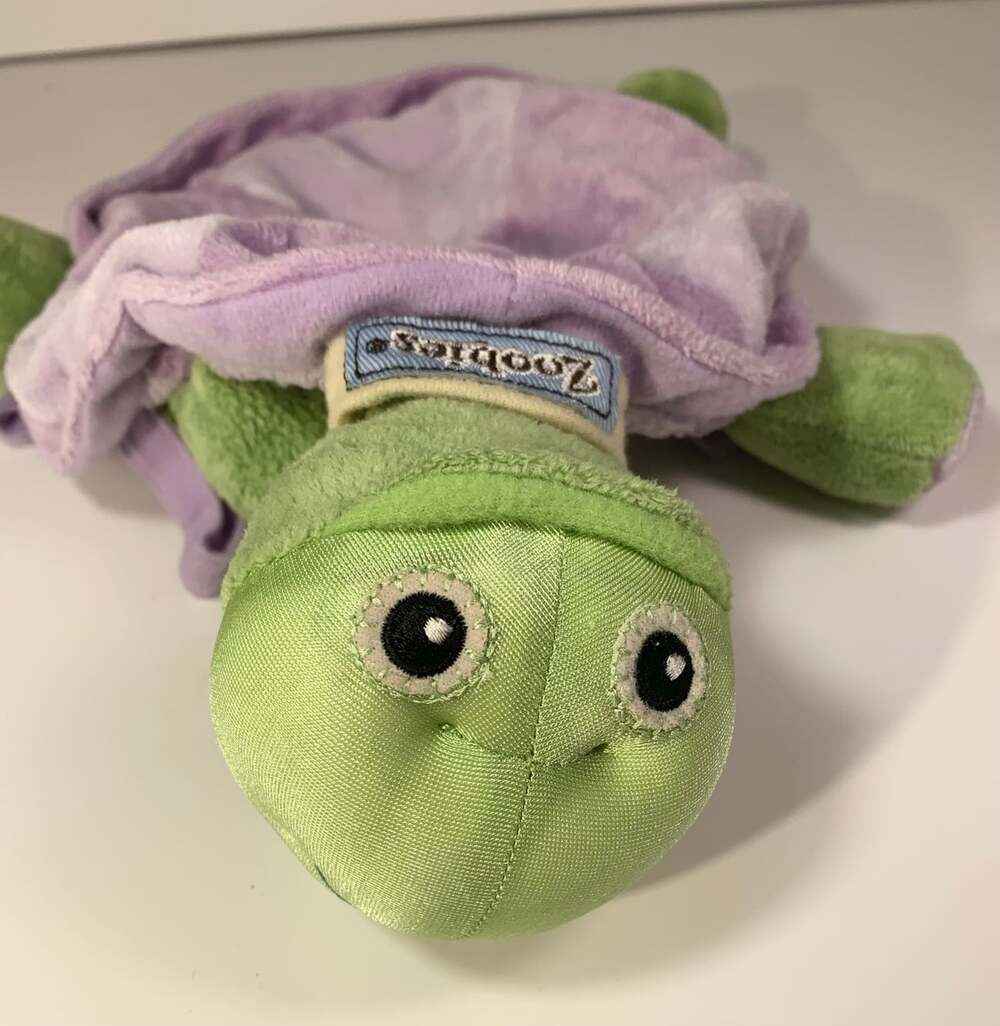 Zoobies Tama the tortoise blanket holder 2011